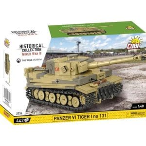 Cobi WWII 2734: Panzer VI Tiger I no 131 (442 Pieces)