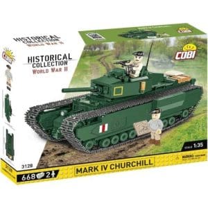 Cobi WWII 3128: Mark IV Churchill (668 Pieces)