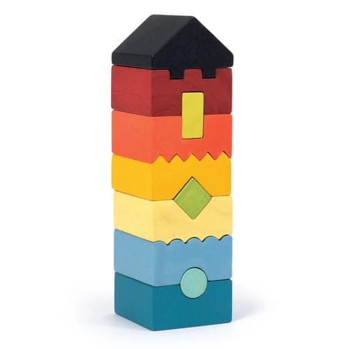 Colourful Stacking Tower Colourful Stacking Tower
