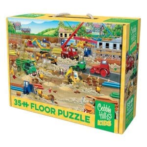 Comstruction Zone Floor Puzzle (35 Pieces)