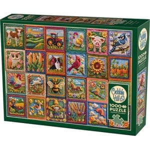 Country Life Crochet Puzzle (1000 Pieces)