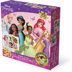 Disney Princess Double Sided Puzzle (200 Pieces)