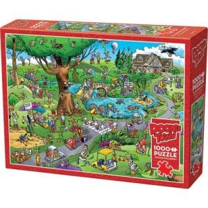 Doodletown: Par for the Course Puzzle (1000 Pieces)
