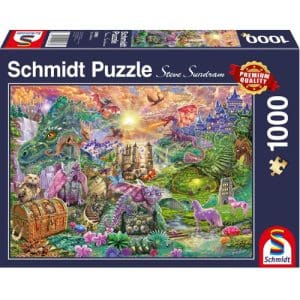 Enchanted Dragon Land Puzzle (1000 Pieces)