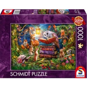 Forest Stories at Night Puzzle (1000 Pieces)