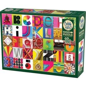Found Alphabet Puzzle (1000 Pieces)