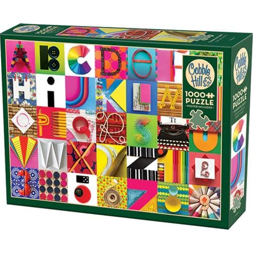 Found Alphabet Puzzle (1000 Pieces)