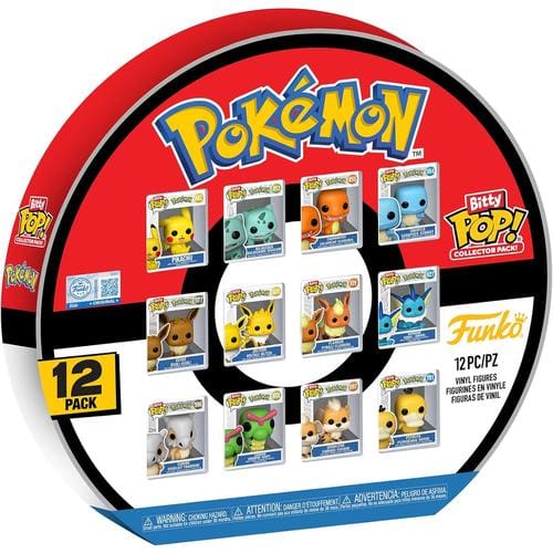Funko Bitty Pop! Pokemon: 12 Pack Funko Bitty Pop! Pokemon: 12 Pack