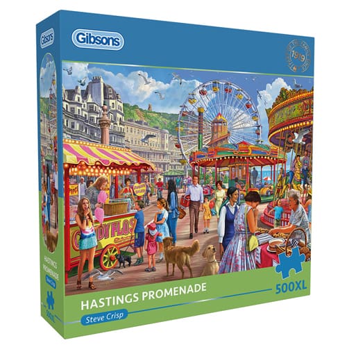 Hastings Promenaded Extra Large 500 Piece Puzzle Hastings Promenaded Extra Large 500 Piece Puzzle