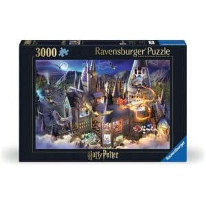 Hogwarts Castle at night Puzzle (3000 Pieces)