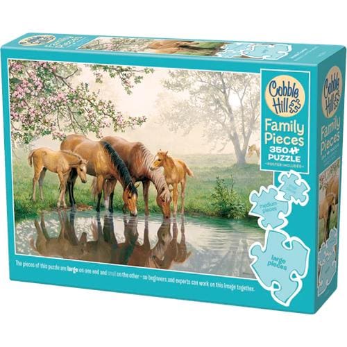 Horse Family Puzzle (350 Pieces) Horse Family Puzzle (350 Pieces)