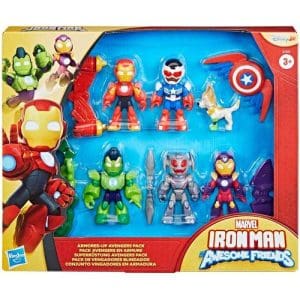 Iron Man and His Awesome Friends Armored Up Avengers Pack