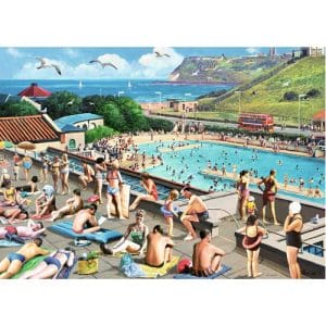Leisure Days No.8 Scarborough North Bay & Pool Puzzle (1000 Pieces)