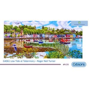 Low Tide at Tobermory Puzzle (1000 Pieces)