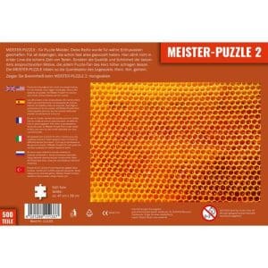 MASTER PUZZLE 2 - Honeycombs (500 pieces)