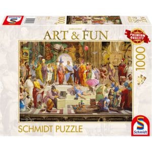 Markus Binz: School of Athens 2024 Puzzle (1000 Pieces)