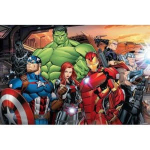 Marvel Avengers Double Sided Puzzle (200 Pieces)