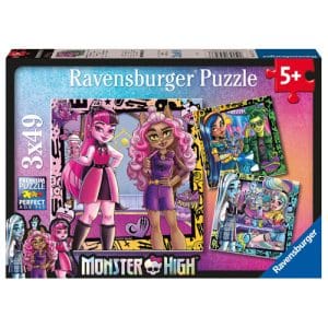 Monster High Puzzle (3x49 Pieces)