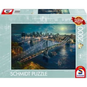 Moonlight over Manhattan Puzzle (2000 Pieces)