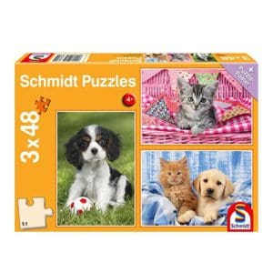 My Cutest Baby Animals Puzzle (3x48 Pieces)