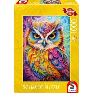 Owl in Parrot Dress Puzzle (1000 Pieces)