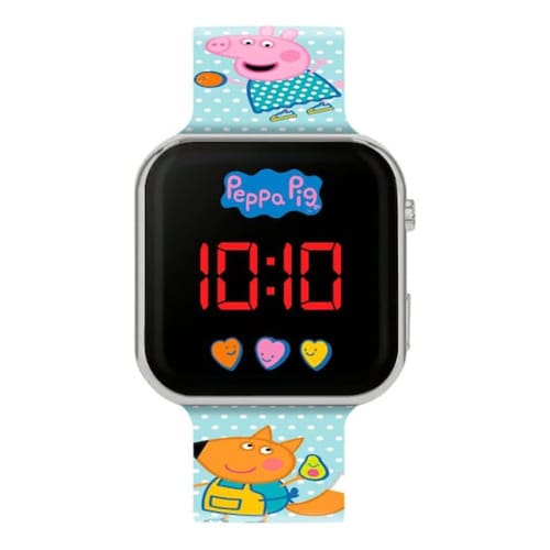 Peppa Pig Printed Strap LED Watch Peppa Pig Printed Strap LED Watch