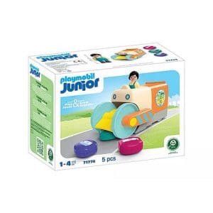 Playmobil: JUNIOR: Push and Grab Garbage Collector Vehicle