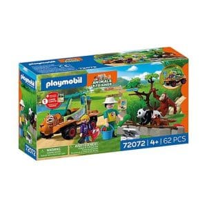 Playmobil: Zoo: Zoo Caretaker with Vehicle