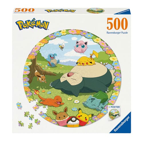 Pokemon Puzzle (Circular 500 Pieces)