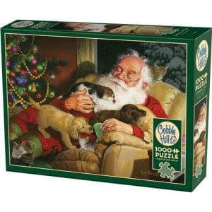 Santa's Quiet Time Puzzle (1000 Pieces)