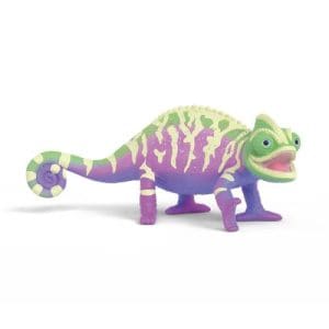 Schleich: Caspar the Chameleon in Rainbow Colors