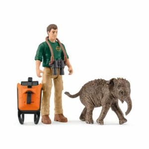 Schleich: Pocket Sets: Researcher on Excursion