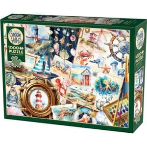Seashore Sketchbook Puzzle (1000 Pieces)