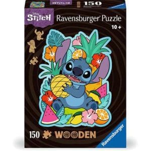 Shaped Disney Stitch, Wooden (150 Pieces)