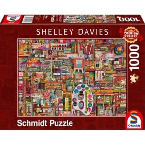Shelley Davies: Vintage Art Supplies (1000 pieces)