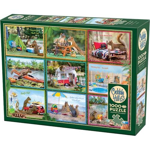 Squirells on Vacation Puzzle (1000 Pieces)