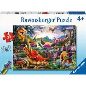 T-Rex Terror Puzzle (35 Pieces)