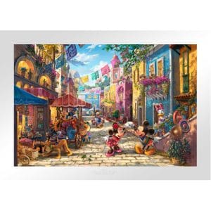 Thomas Kinkade: Disney Mickey & Minnie in Mexico Puzzle (6000 Pieces)