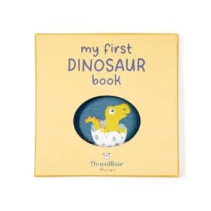 ThreadBear My First Dinosaur Book Rag Book