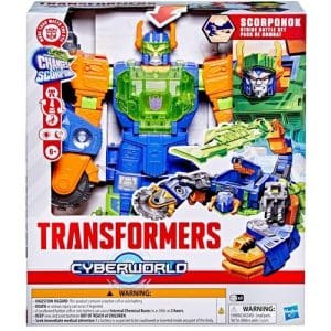 Transformers Cyber Strike & Sting Scorponok