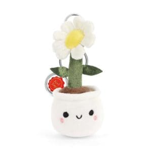 12cm Keeleco Bag Charm Daisy