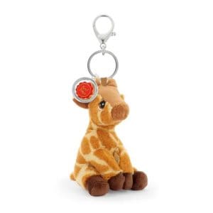 12cm Keeleco Bag Charm Giraffe