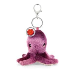 12cm Keeleco Bag Charm Octopus