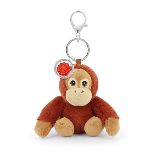 12cm Keeleco Bag Charm Orangutan