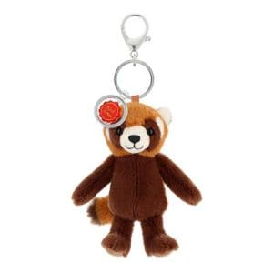 14cm Keeleco Enchanted World Red Panda Bag Charm