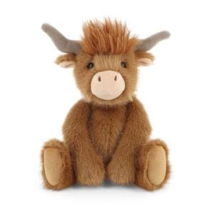 20cm Keeleco Enchanted World Highland Cow