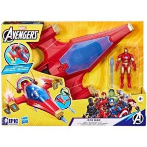 Avengers Iron Man Repulsor Blast Battle Jet
