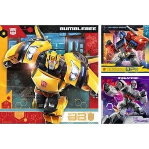 *B Grade* Ravensburger Transformers 3 x 49 Piece Jigsaw Puzzles