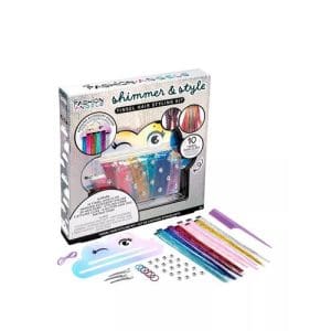 Fashion Angels - Shimmer and Style - Tinsel Hair Styling Kit