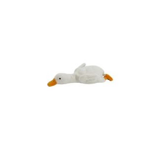 One Love Feather Goose White Plush